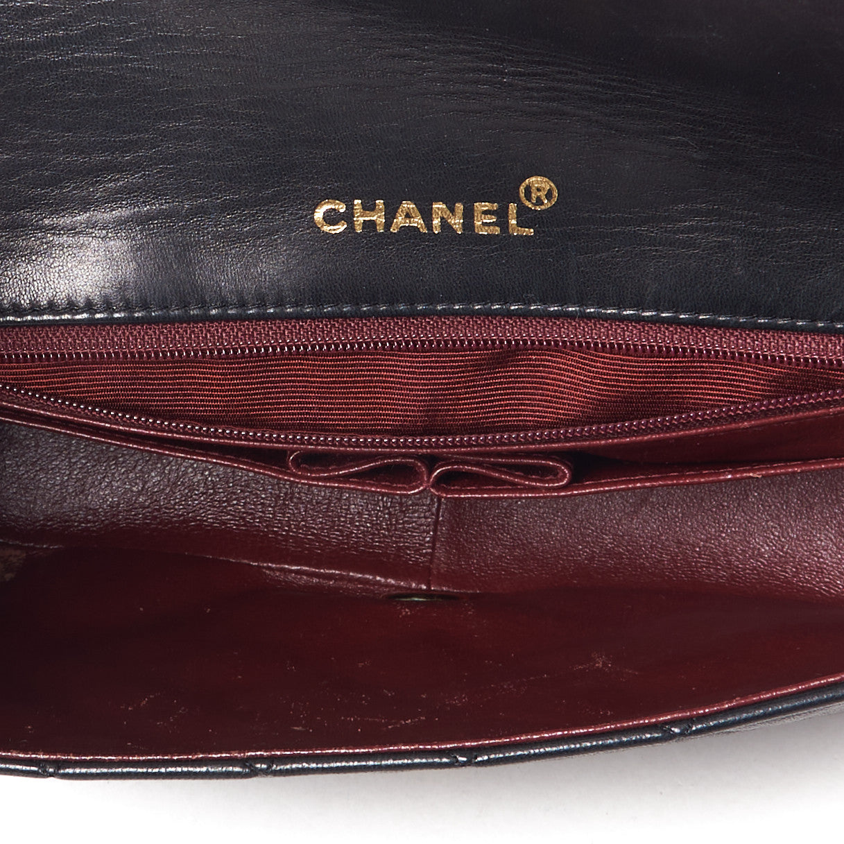 Chanel Lambskin Quilted Small Single Flap Black 5 of 10