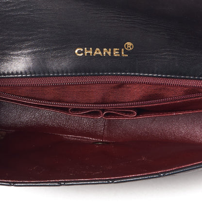 Chanel Lambskin Quilted Small Single Flap Black 5 of 10