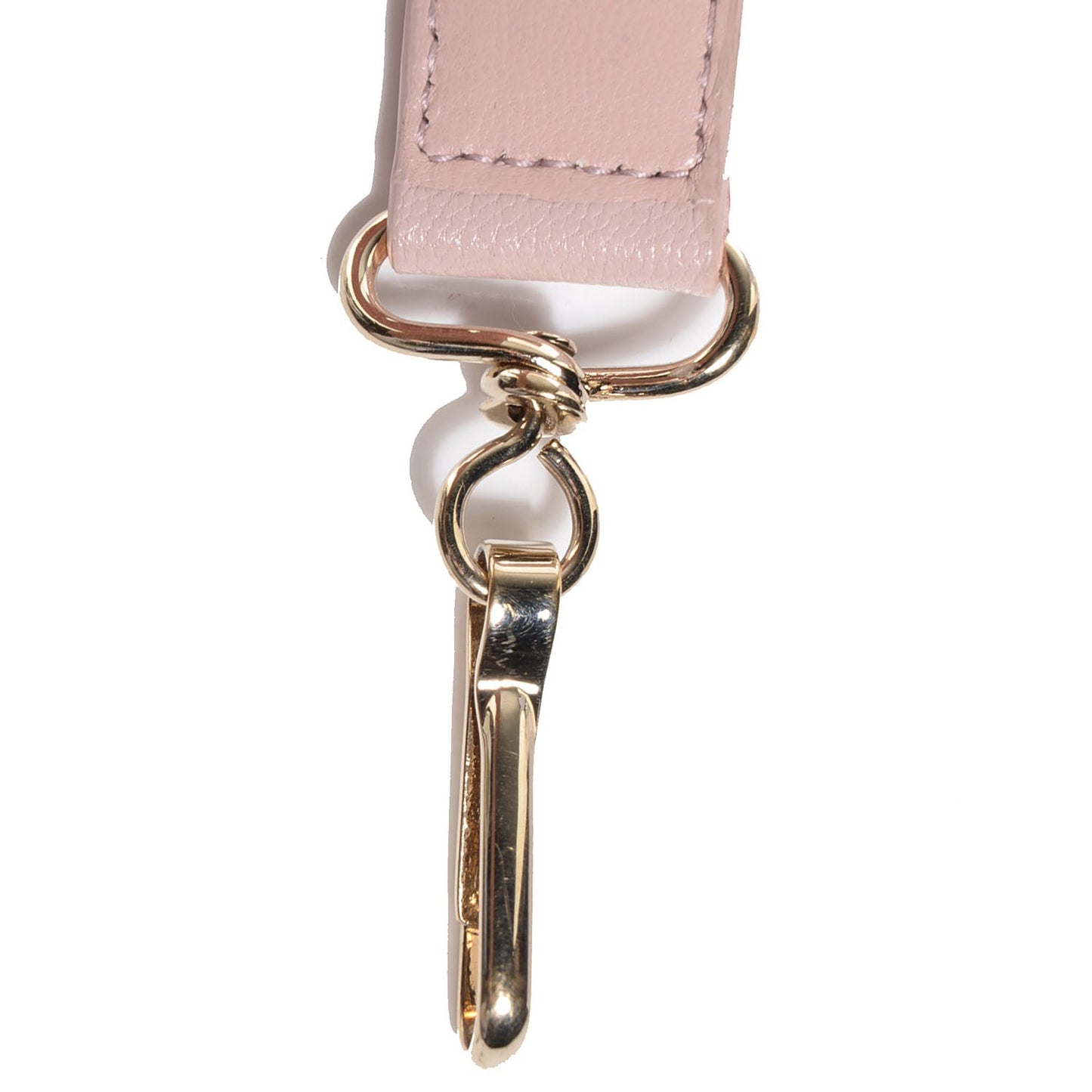 Chevre Gold Metallic Edge Hardware Mini City Rose Aubepine Bois de Rose