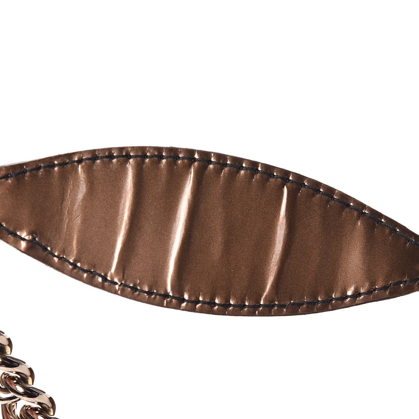 Shine Guccissima Medium Emily Chain Shoulder Bag Acero