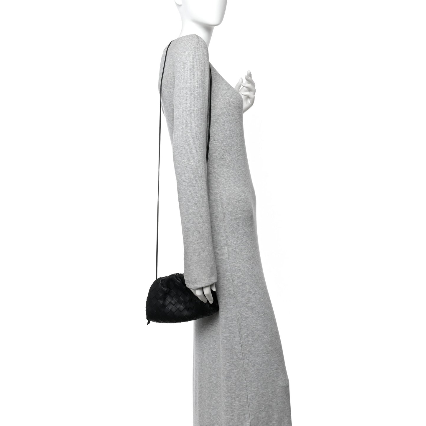 Nappa Intrecciato The Mini Pouch Black