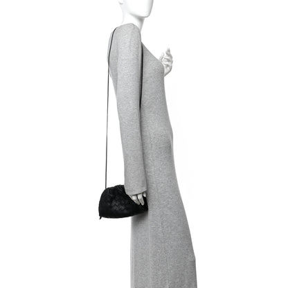 Bottega Veneta Nappa Intrecciato The Mini Pouch Black 2 of 12