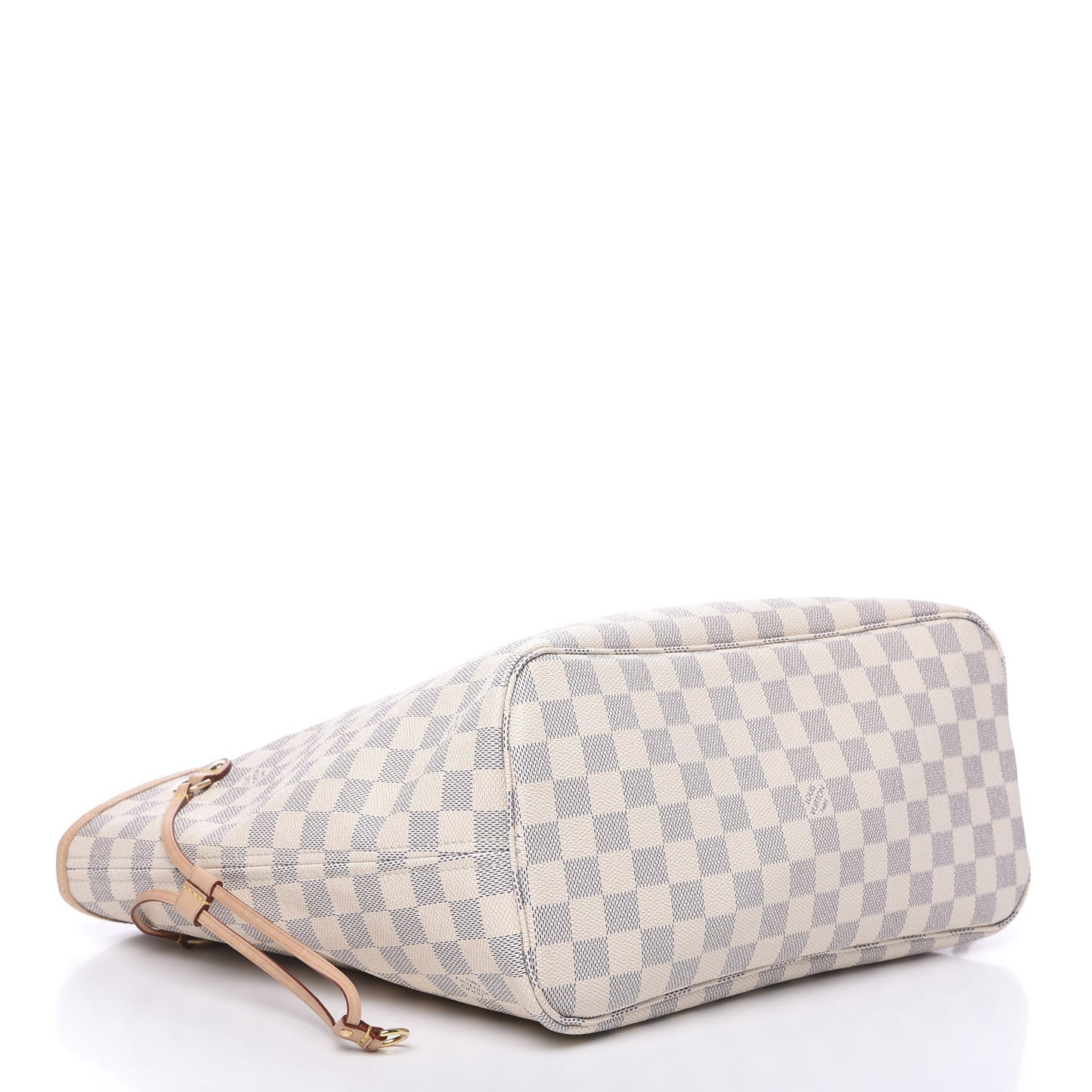 Damier Azur Neo Neverfull MM Rose Ballerine