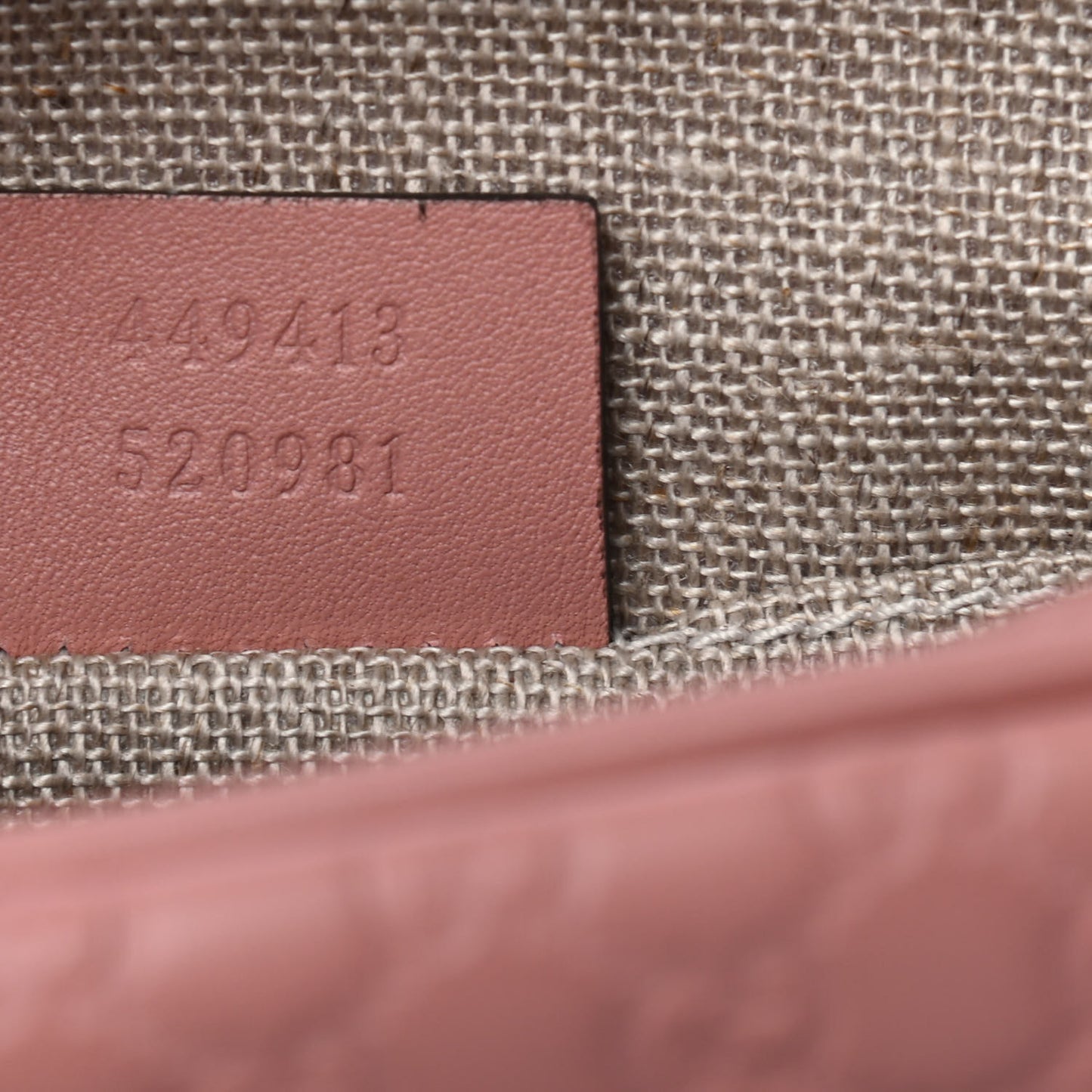 Soft Microguccissima Mini Bree Messenger Bag Soft Pink