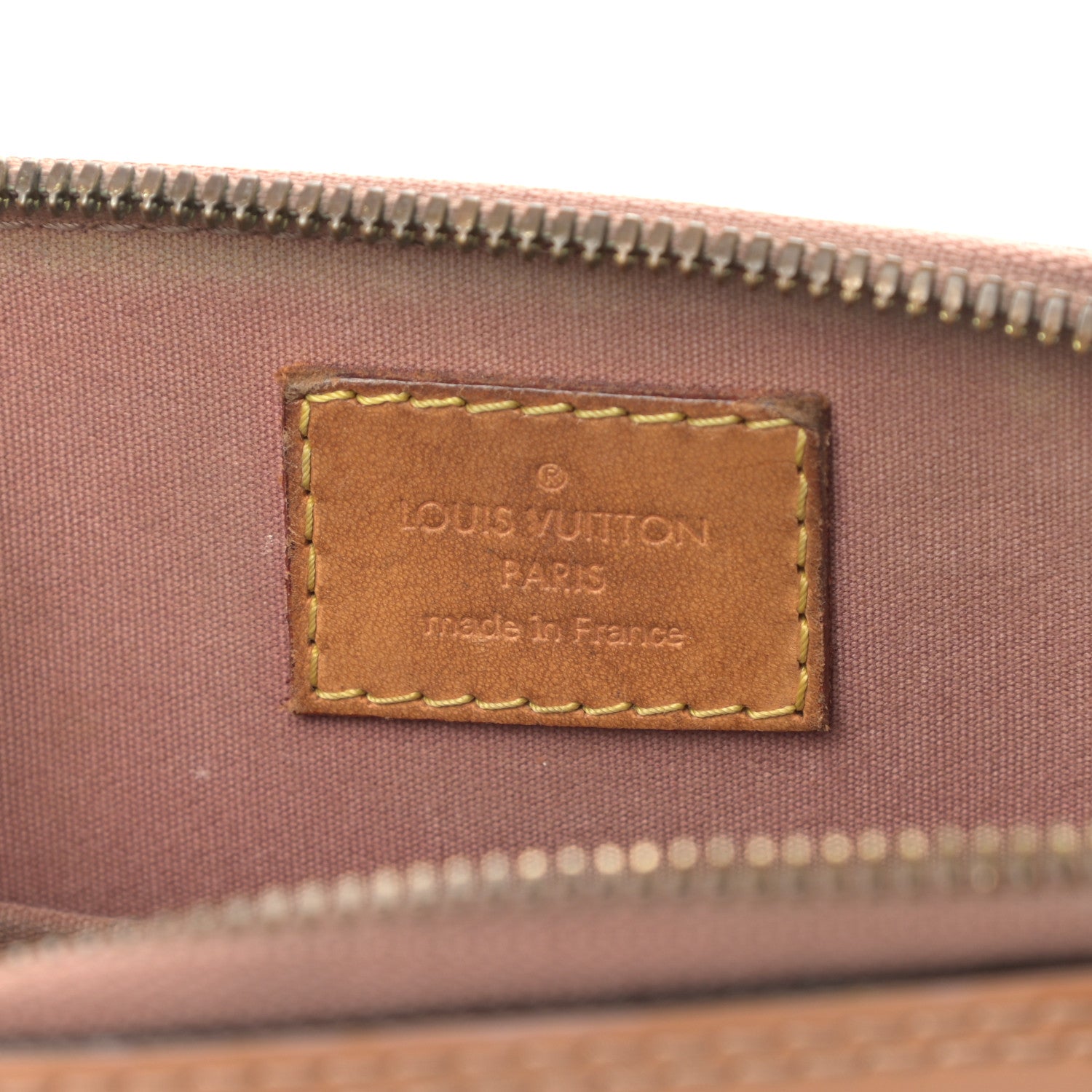 Louis Vuitton Vernis Alma BB Rose Velours 6 of 12