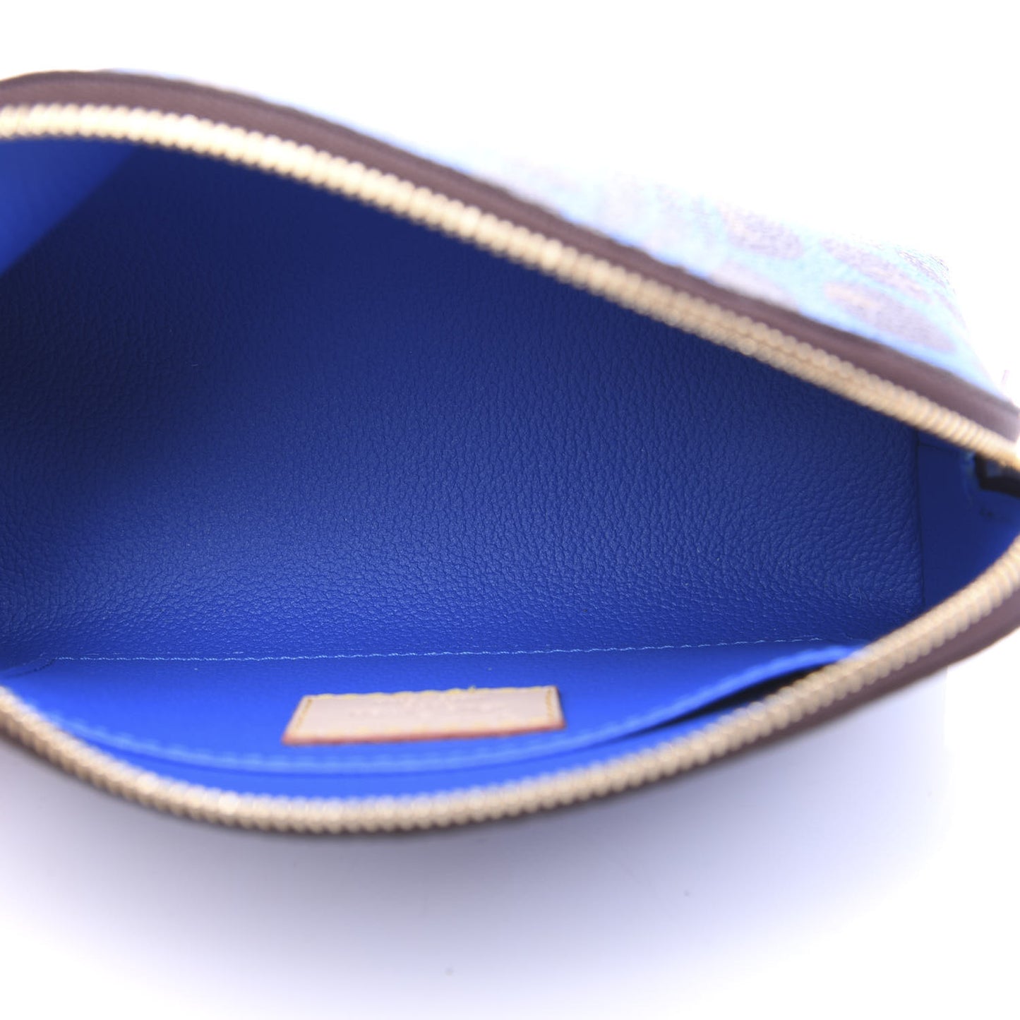 Monogram Kusama Pumpkin Dots Cosmetic Pouch Blue