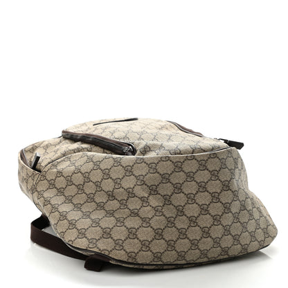 Gucci GG Plus Monogram Interlocking G Medium Backpack Dark Brown 4 of 11