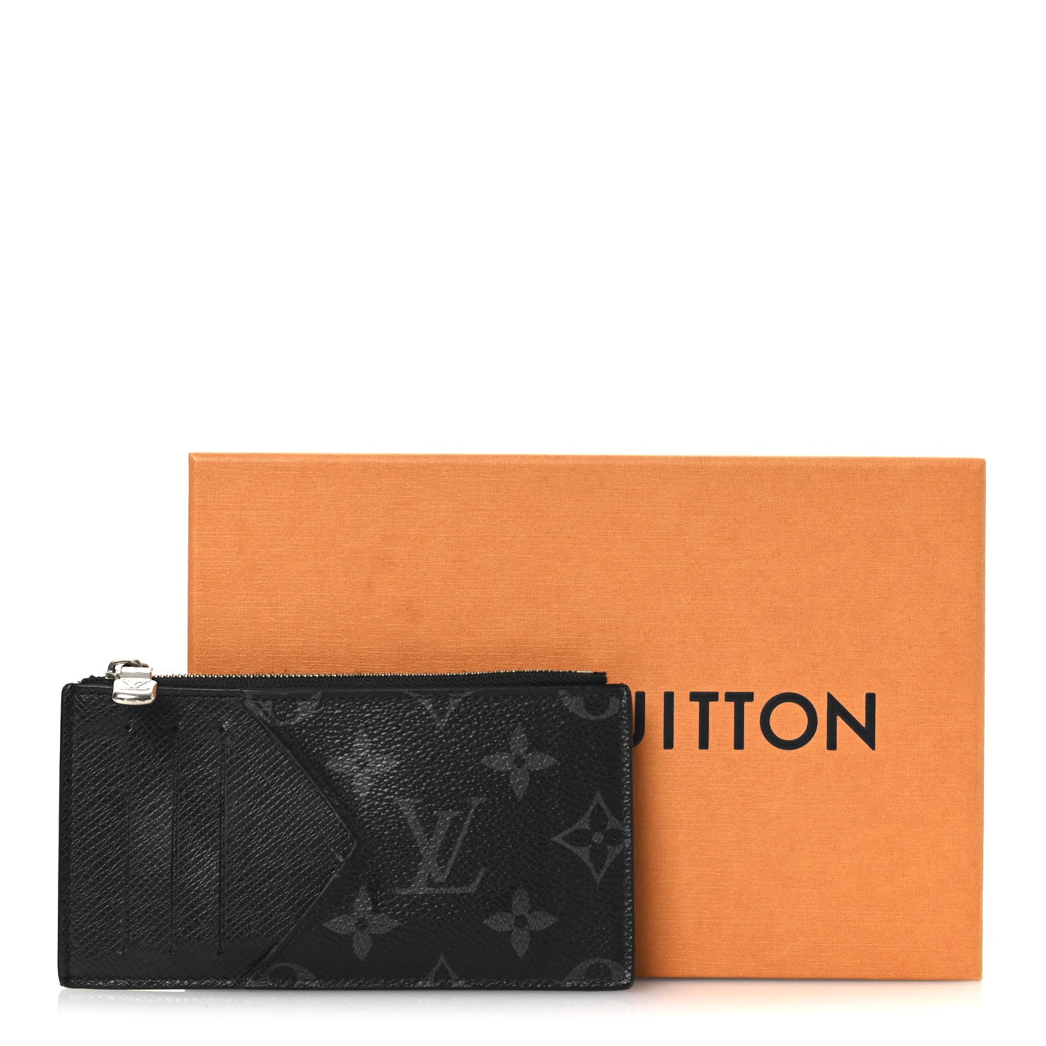 Louis Vuitton Taigarama Coin Card Holder Black 9 of 9