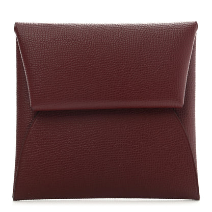 Hermes Madame Calfskin Bastia Coin Purse Rouge H 1 of 8
