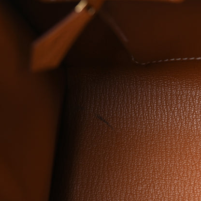 Hermes Epsom Birkin Sellier 25 Gold 10 of 10