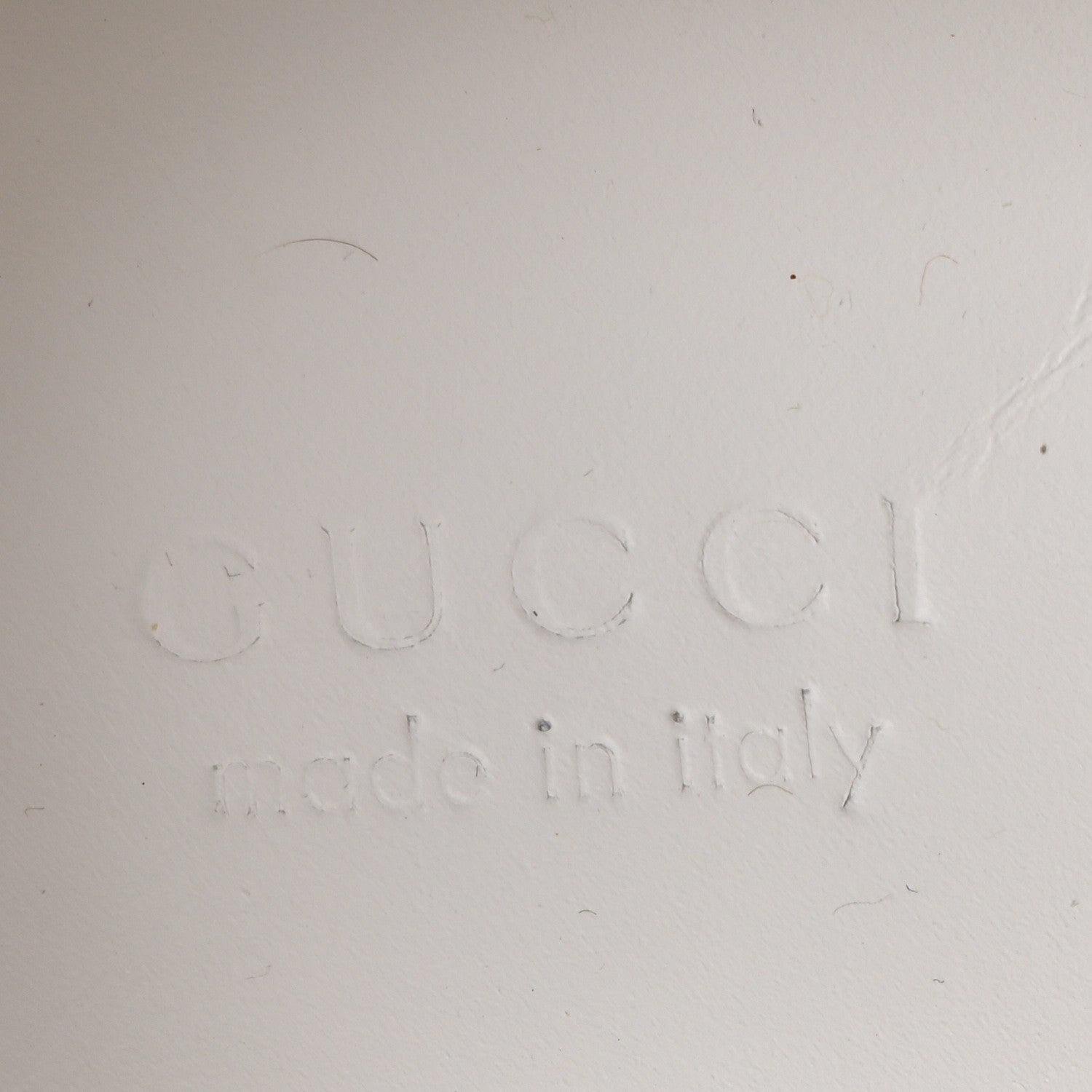 Gucci Calfskin Web Perforated Womens Platform 55mm Sneakers 37.5 White Bright Splash 8 of 9