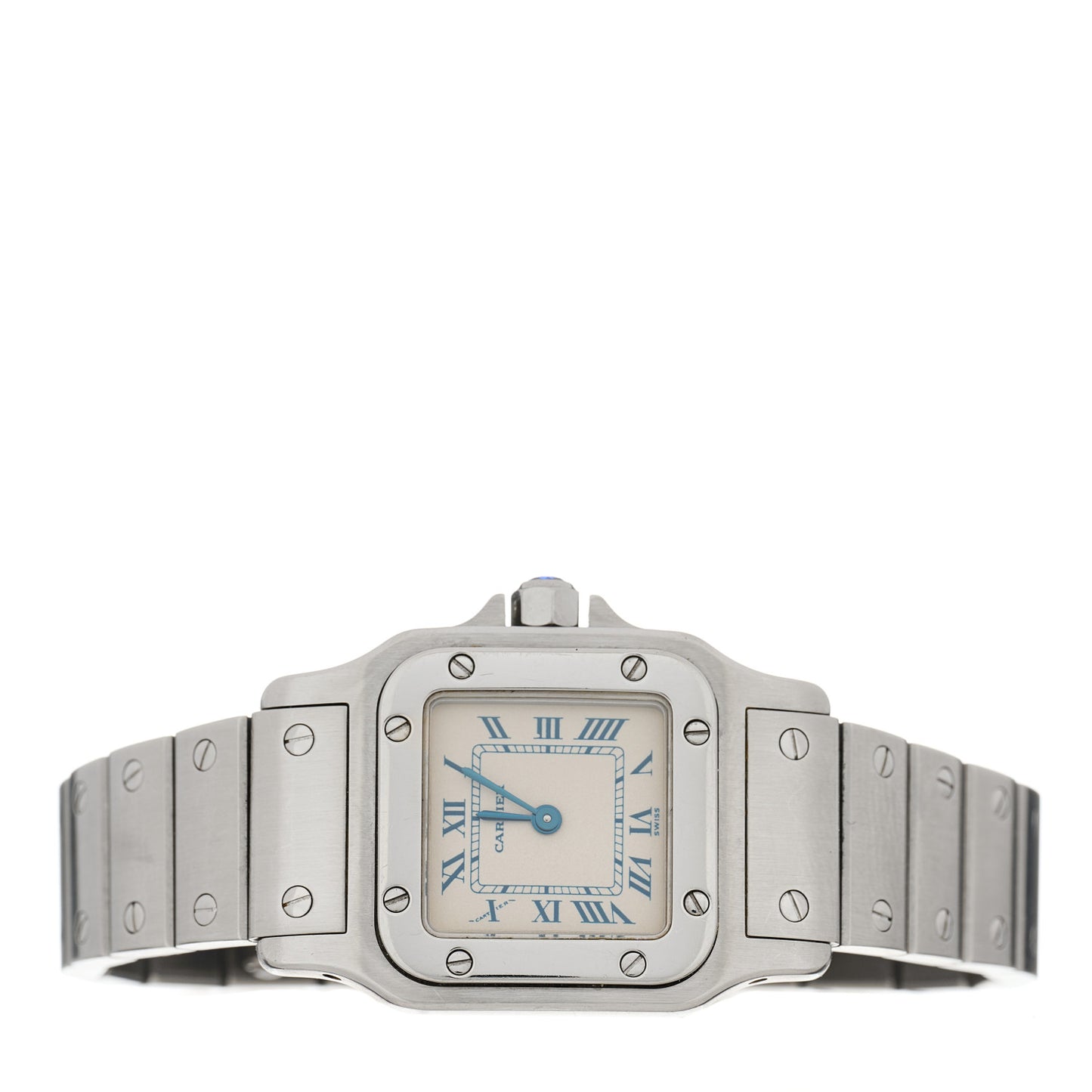 Stainless Steel 24mm Santos de Cartier Galbee Quartz Watch