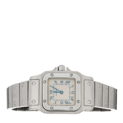 Cartier Stainless Steel 24mm Santos de Cartier Galbee Quartz Watch 2 of 4
