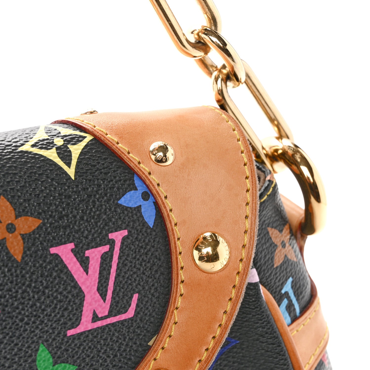 Louis Vuitton Monogram Multicolor Beverly MM Black 13 of 15
