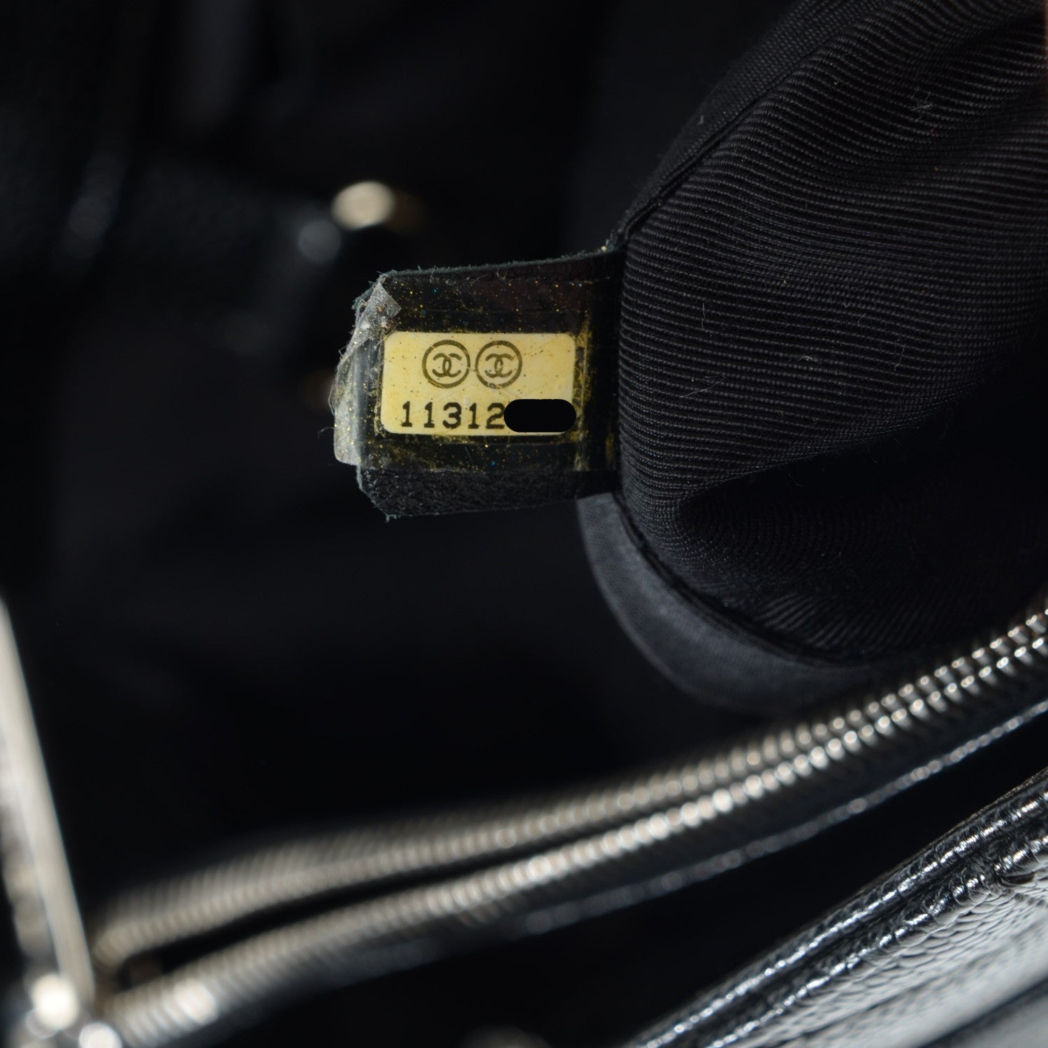 Chanel Caviar Quilted Grand Shopping Tote GST Black 6 of 7