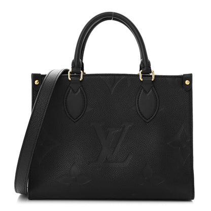 Louis Vuitton Empreinte Monogram Giant Onthego PM Black 1 of 11