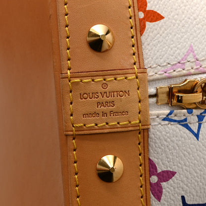 Louis Vuitton Monogram Multicolor Alma White 6 of 10