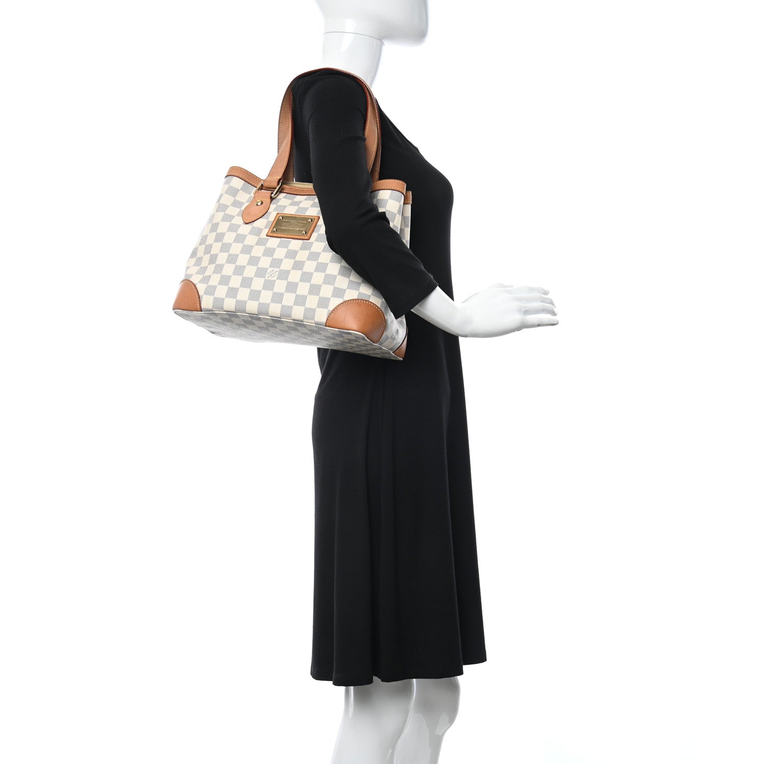 Louis Vuitton Damier Azur Hampstead PM 3 of 10