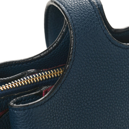 Celine Baby Grained Calfskin Small Tri-Fold Bag Steel Blue 8 of 12