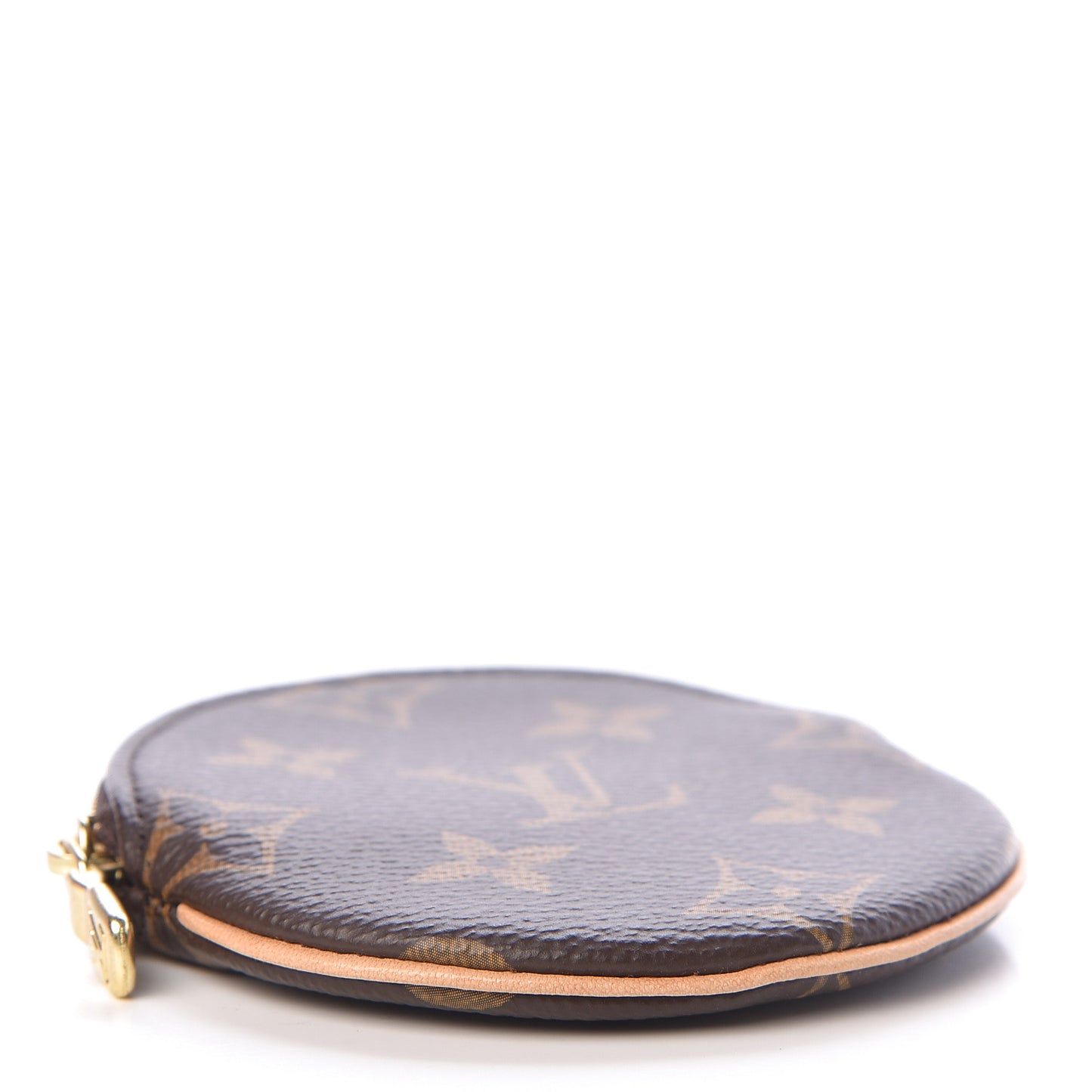 Monogram Round Coin Purse