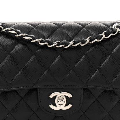 Chanel Caviar Quilted Small Double Flap Black 8 of 12