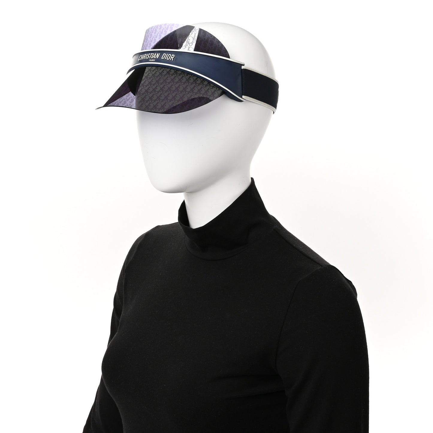 Oblique DiorClub V1U Sun Visor Blue