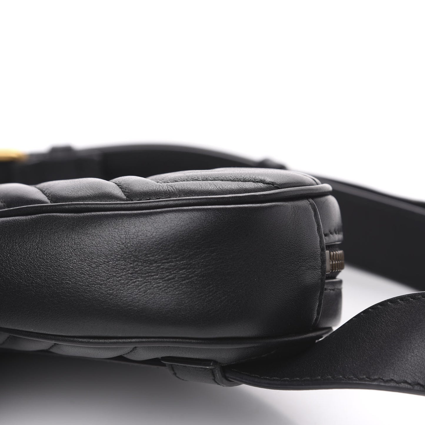 Calfskin Matelasse GG Marmont Belt Bag 105 42 Black