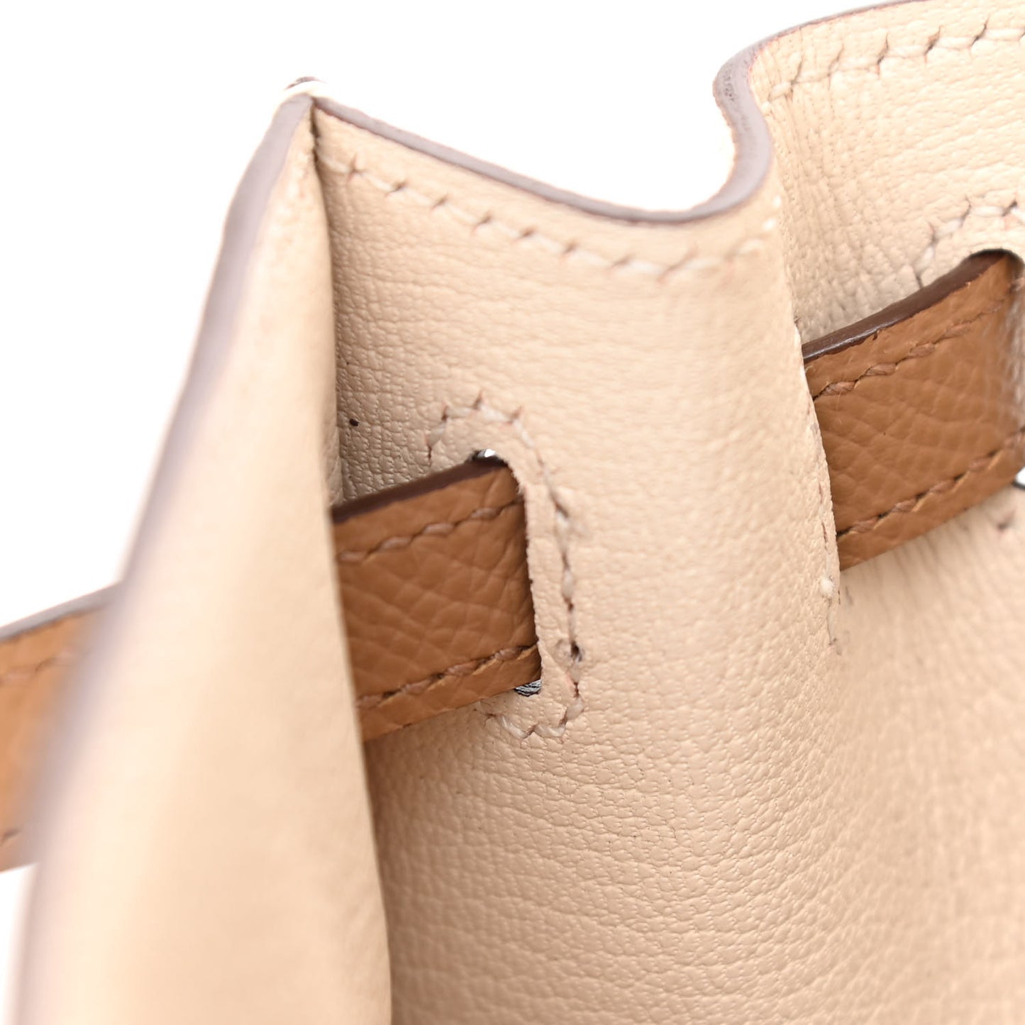 Epsom Tri-Color Kelly Sellier 25 Nata Chai Gris Meyer