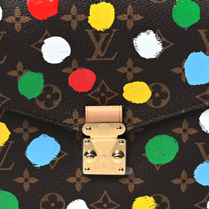 Louis Vuitton LV x YK Monogram Painted Dots Pochette Metis 8 of 11