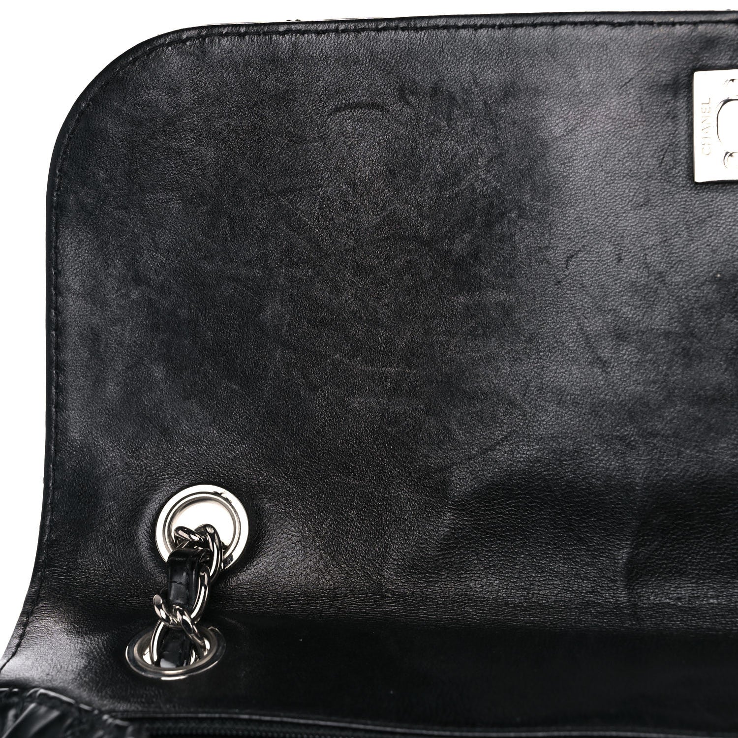 Chanel Vinyl Quilted In the Business Flap Bag Black 14 of 19