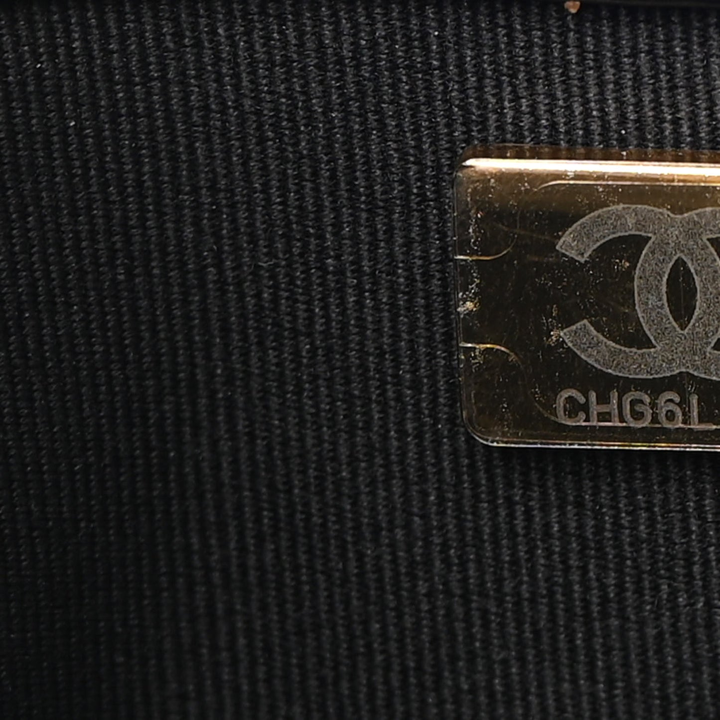 Lambskin Quilted Chain Top Handle Flap Black