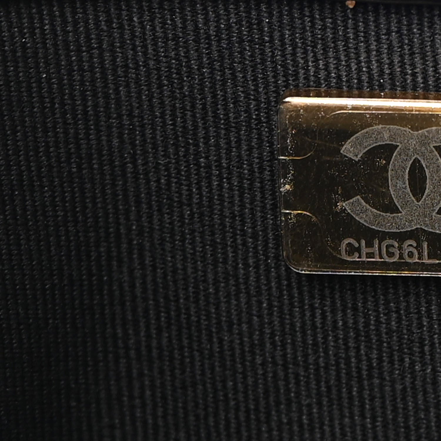 Chanel Lambskin Quilted Chain Top Handle Flap Black 7 of 9