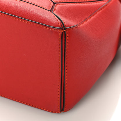 Loewe Calfskin Small Puzzle Bag Scarlet 8 of 9