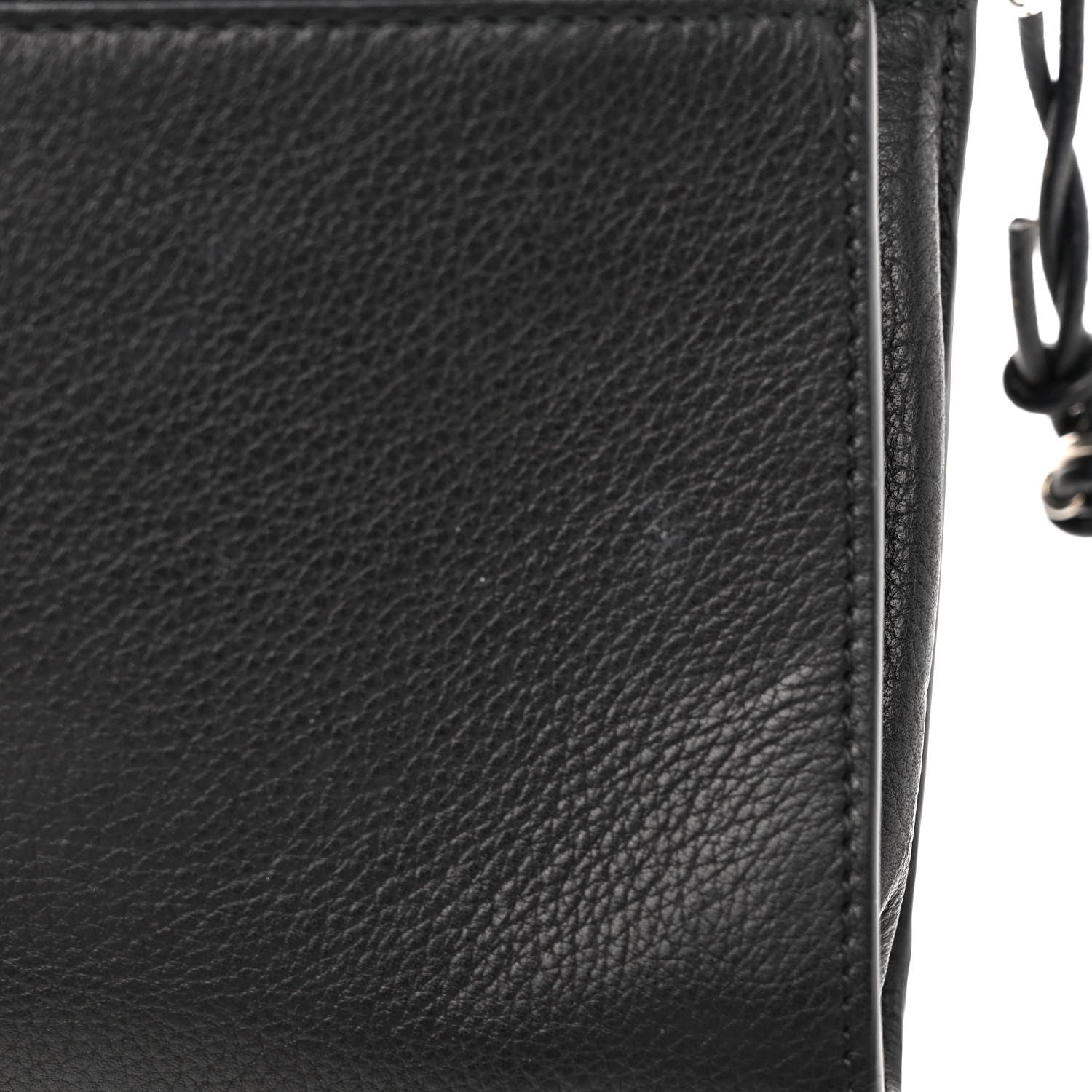 Balenciaga Calfskin Barb Wire Flap Shoulder Bag Black 13 of 13