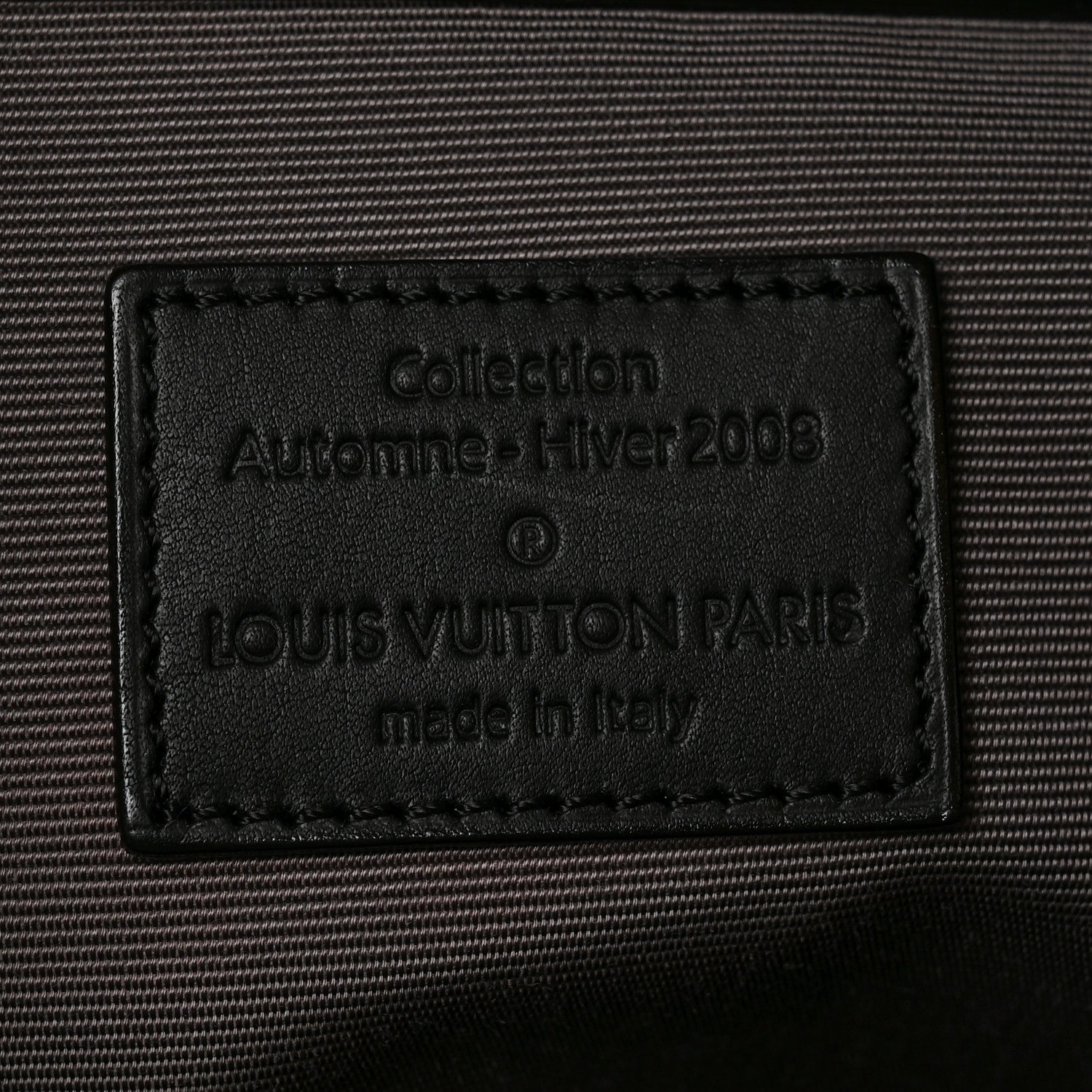 Louis Vuitton Calfskin Embossed Speedy Cube 30 Black 6 of 9