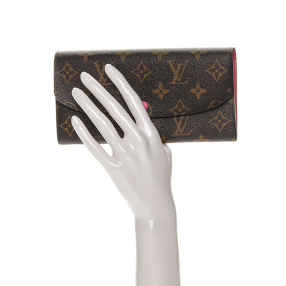 Louis Vuitton Monogram Emilie Wallet Hot Pink 2 of 6