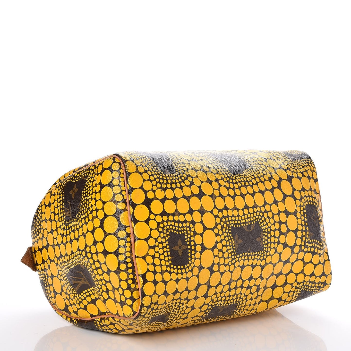 Monogram Kusama Town Speedy 30 Yellow