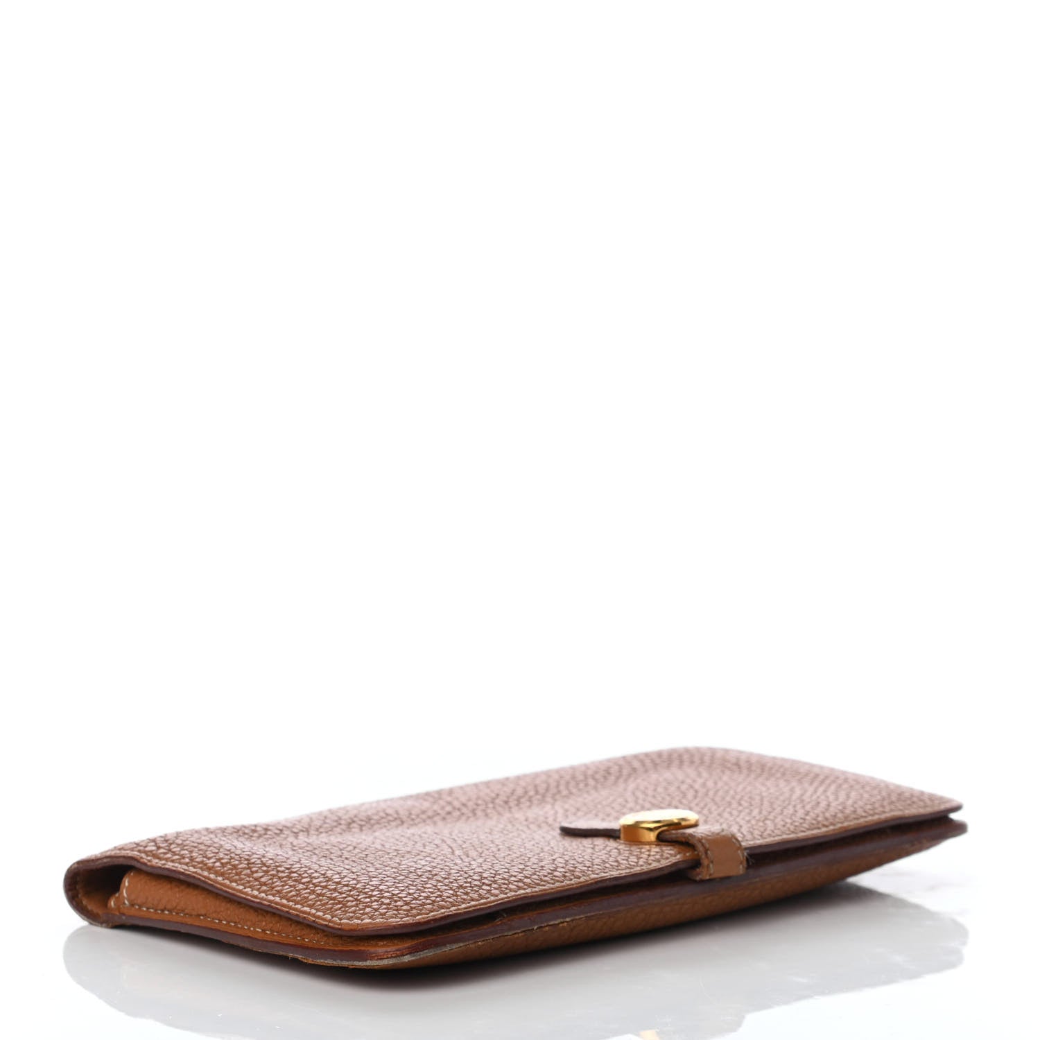 Hermes Togo Dogon Duo Wallet Gold 5 of 10