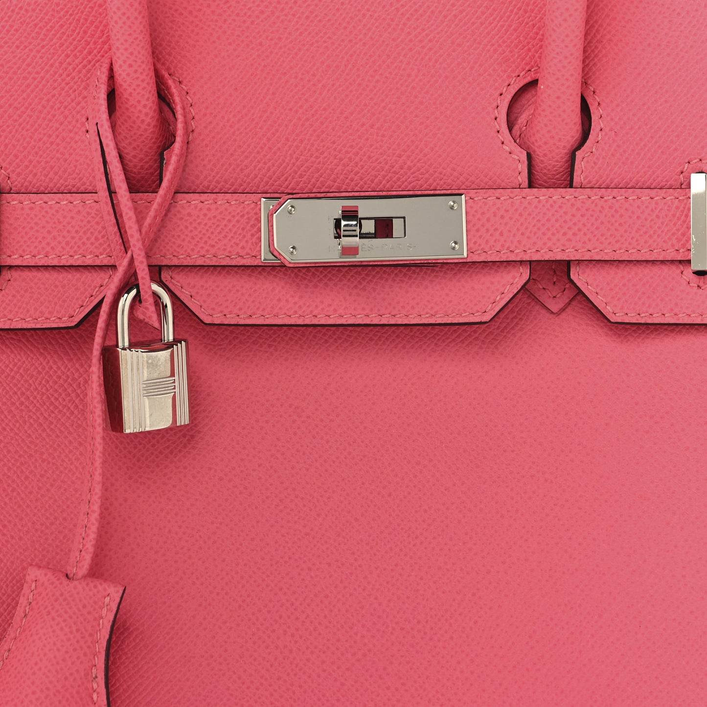 Epsom Birkin 30 Rose Azalee