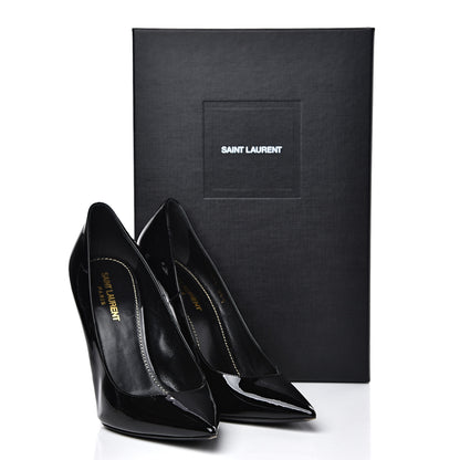 Saint Laurent Patent Opyum 110 Pumps 38.5 Black 10 of 10