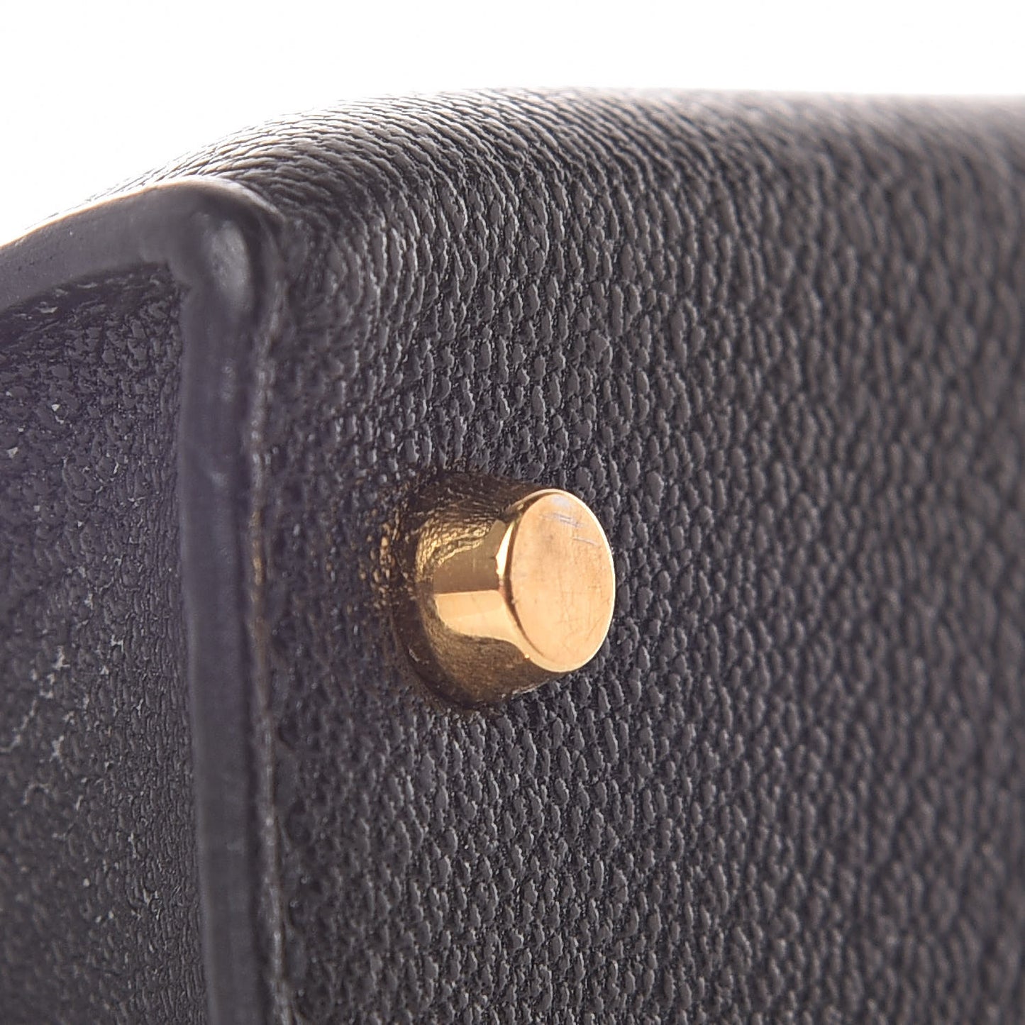 Chevre Chandra Mini Kelly Sellier 20 Black