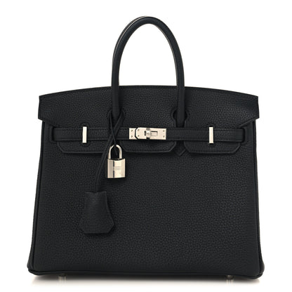 Hermes Togo Birkin 25 Black 1 of 11