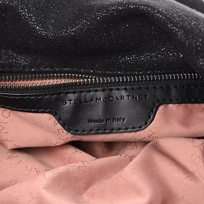 Stella McCartney Shaggy Deer Falabella Fold Over Tote Black 6 of 10