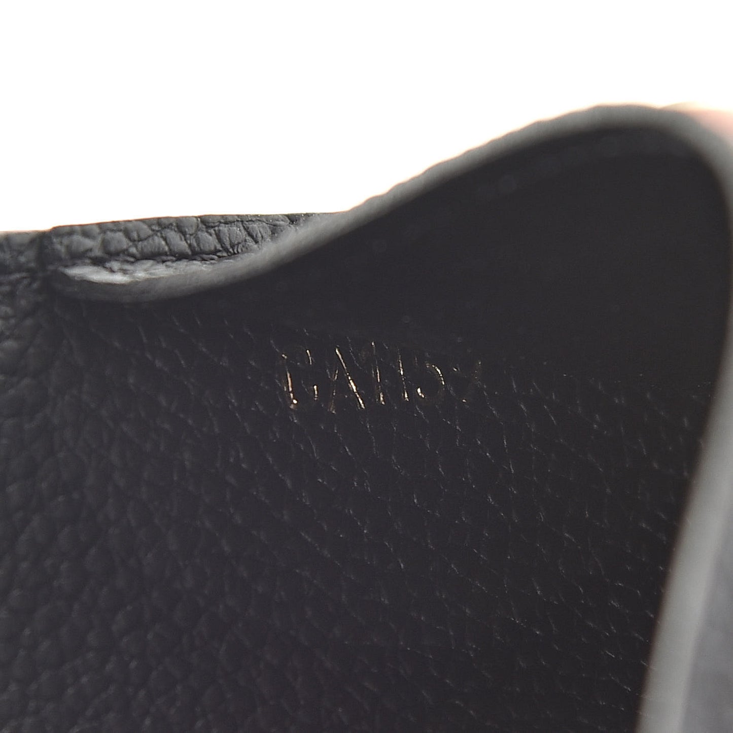Empreinte Business Card Holder Black