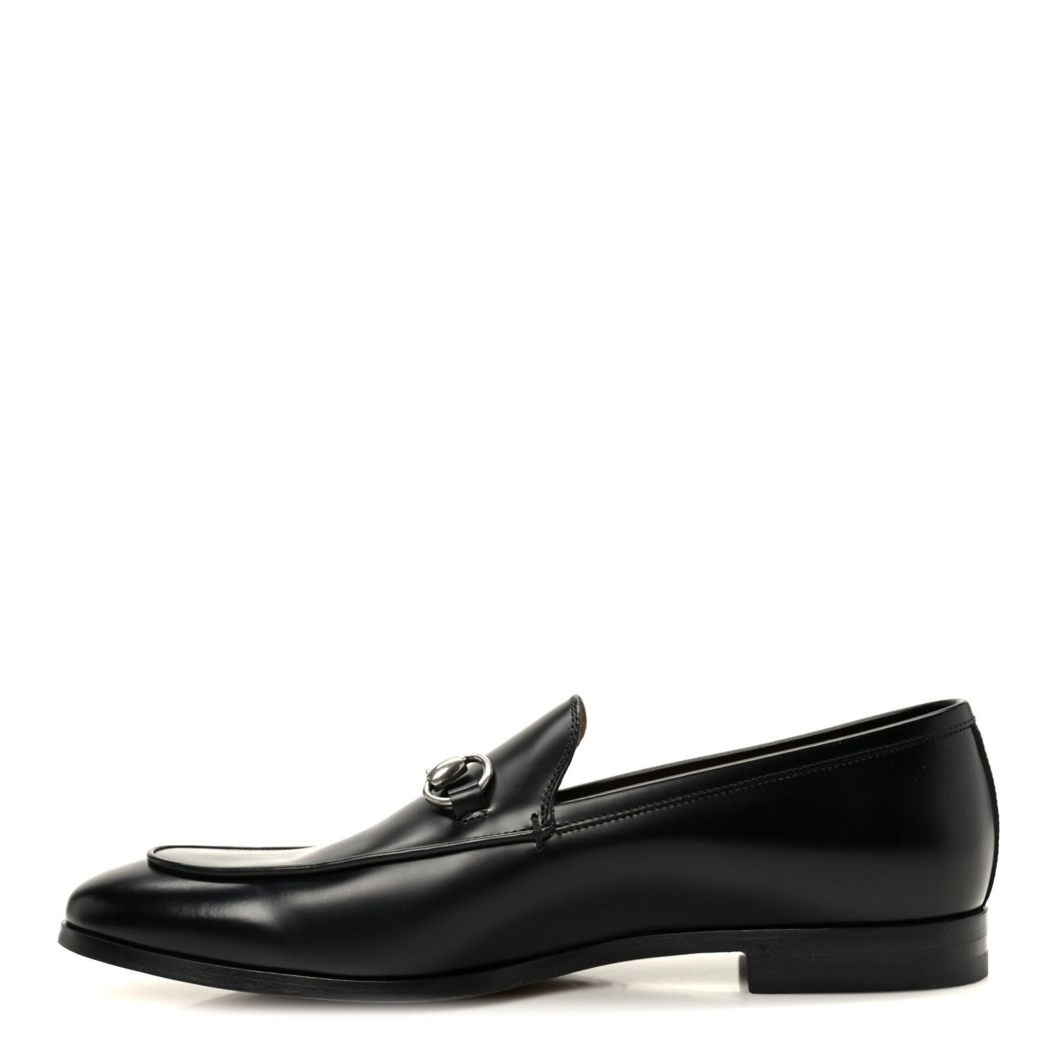 Gucci Betis Glamour Calfskin Mens Jordaan Loafers 9.5 Black 1 of 10