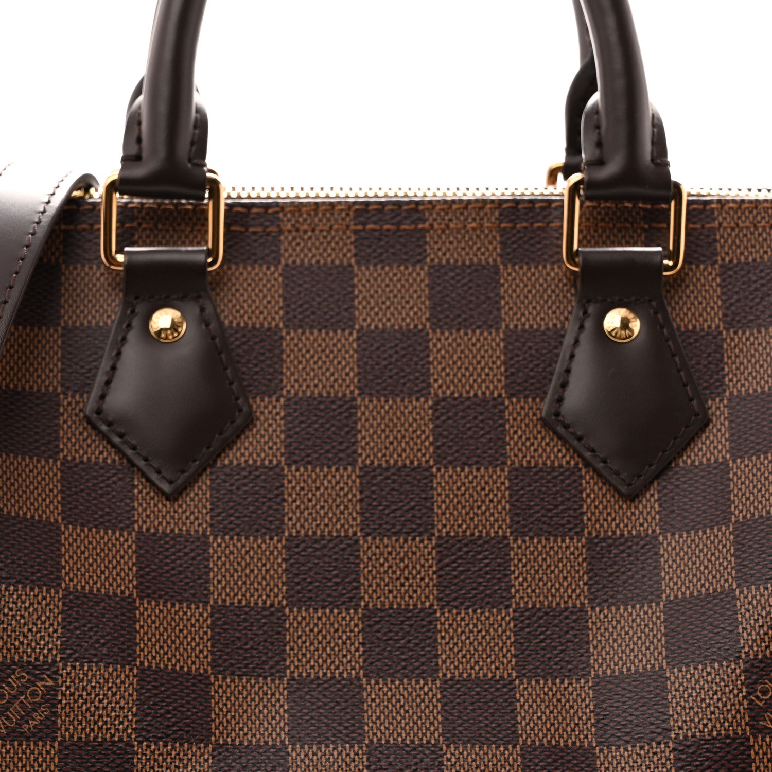 Louis Vuitton Damier Ebene Speedy Bandouliere 25 8 of 11