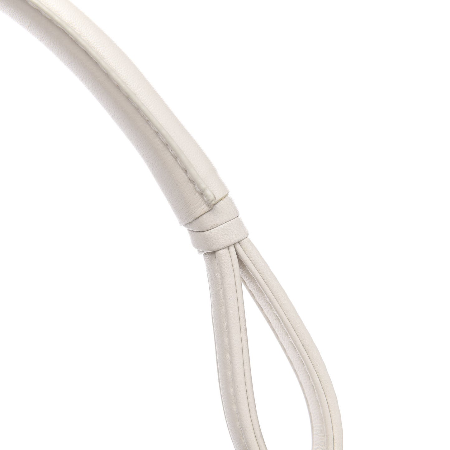 Nappa Intrecciato Aquilone Fortune Cookie Hobo White