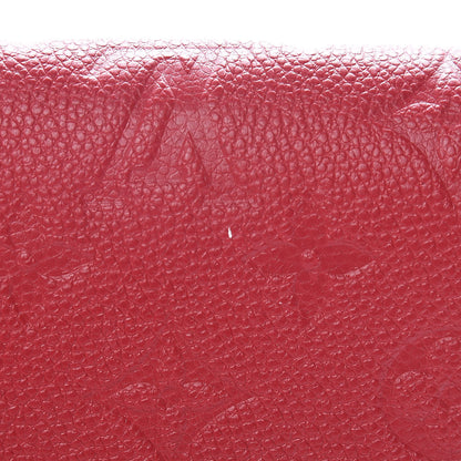 Louis Vuitton Empreinte Pochette Felicie Chain Wallet Cherry 12 of 13