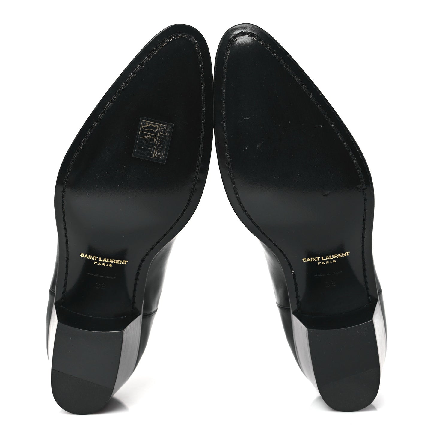 Incrociato Muriel Vassili 60 Ankle Zip Boots 38 Black
