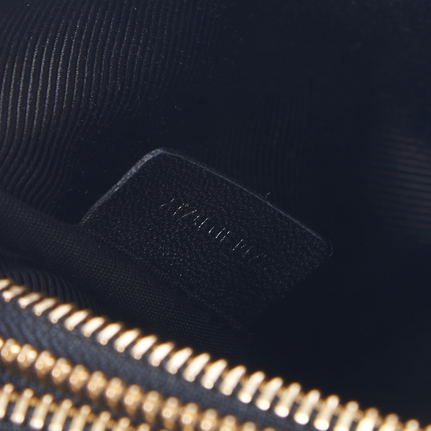 Lambskin Small Trio Crossbody Bag Black